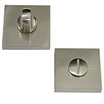 50mm square escutcheon keyhole door satin nickel finish manufactured in zinc alloy mu95550